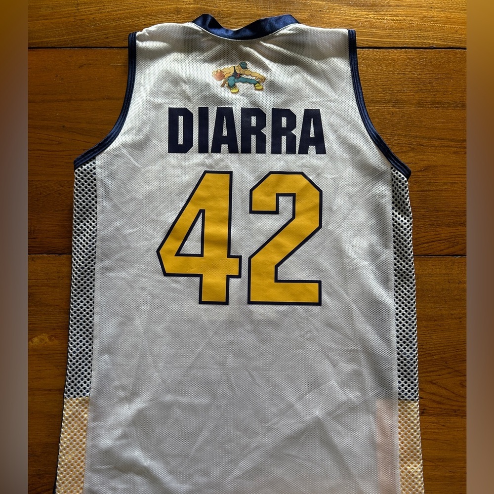 Saint John Mill Rats Rare Defunct NBL Jersey #42 Modibo Diarra Adult Small - Picture 5 of 5